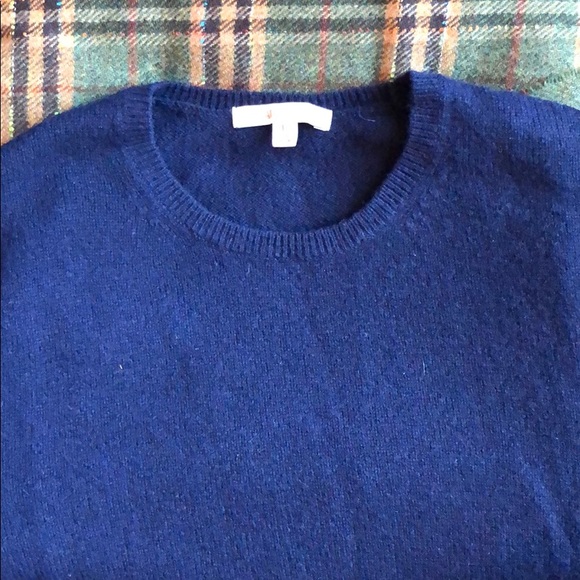 Navy Wool Sweater - Picture 3 of 5